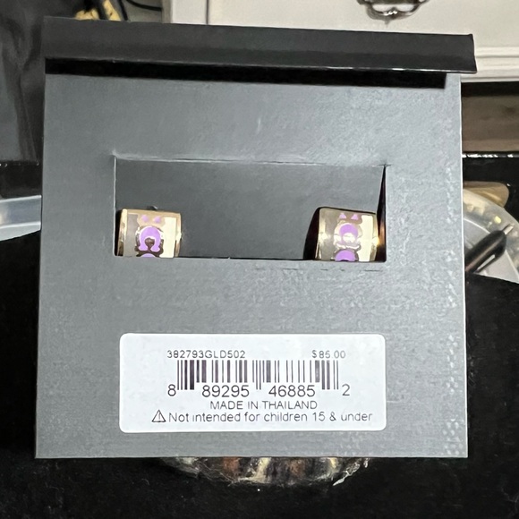 NWT Coach Bracelet and Earrings Set - Picture 5 of 6